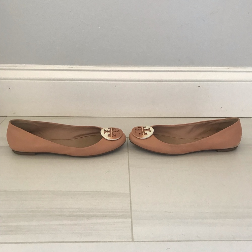 Tory Burch Beige Neutral Flats, size - Picture 4 of 11